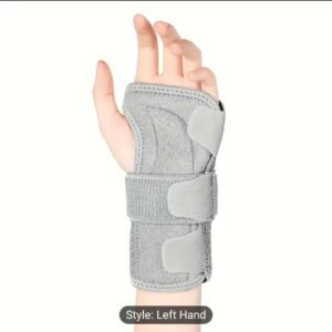 Wrist Support Brace with adjustable straps and reinforced splint providing pain relief and optimal support.