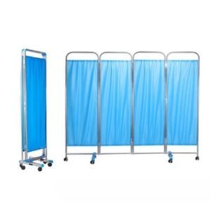 Four-Fold Collapsible Medical Screen | Waterproof Privacy Partition