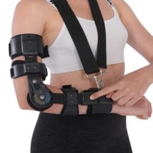 Orthopedic Hinged Elbow Brace – Adjustable Post-Op Support